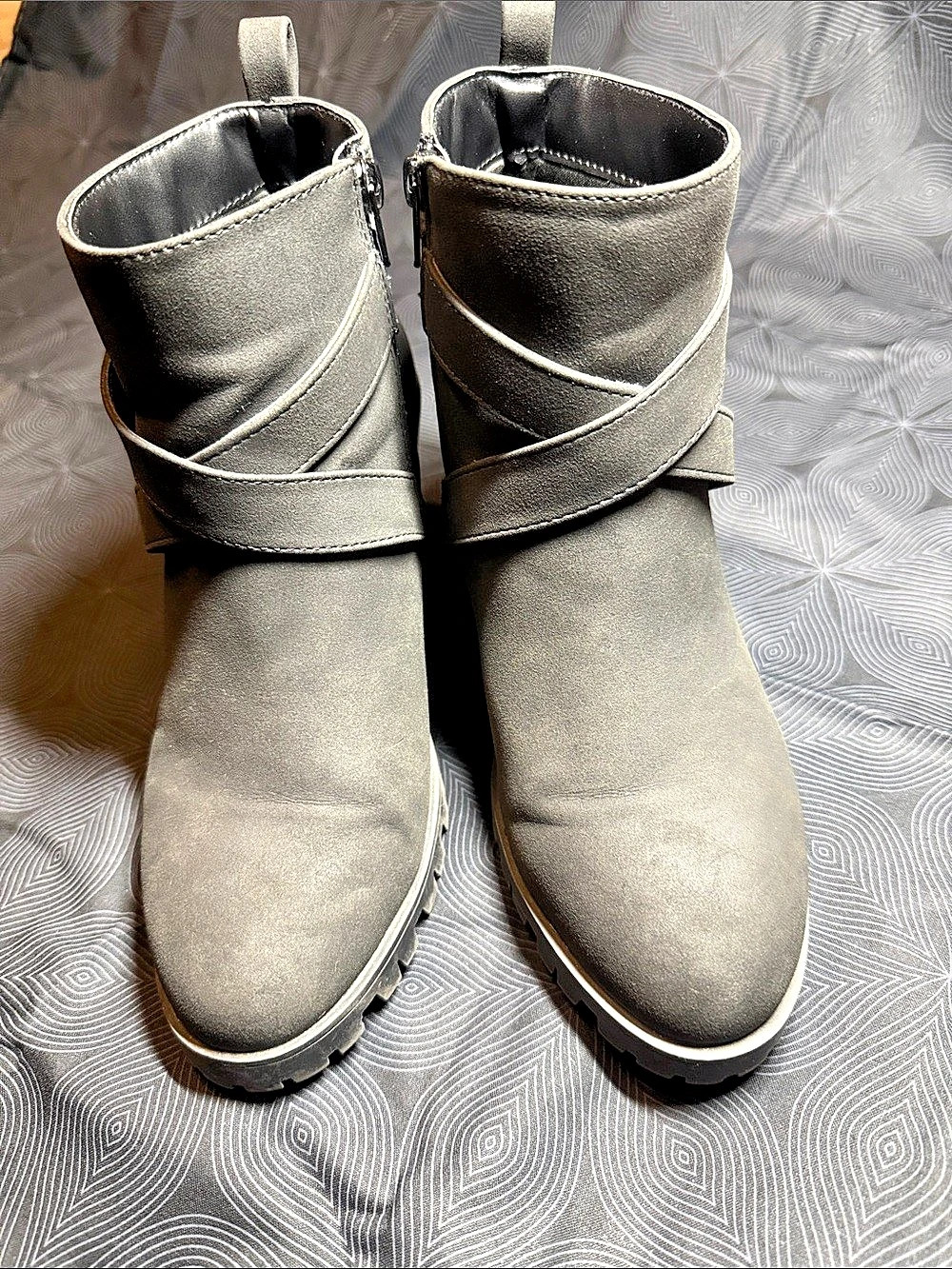 St John’s Bay Black Ankle Boots